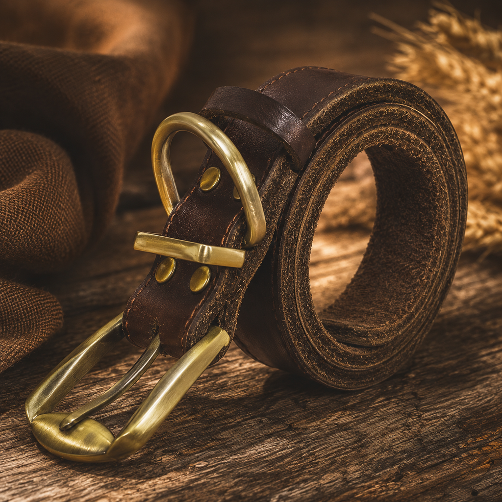 Personalized Leather Dog Collar - Custom Engraved Name Plate